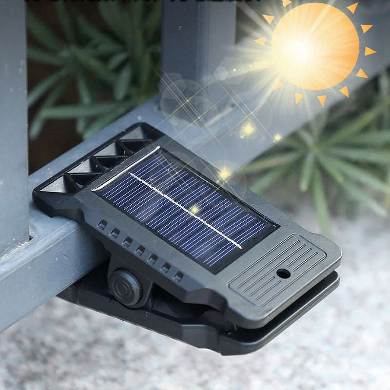 🌿 Lampa solarna z klipsem i czujnikiem ruchu – 🔥Kup 2 teraz i otrzymaj 1 gratis! Idealna do ogrodów, balkonów i tarasów! 🏡✨