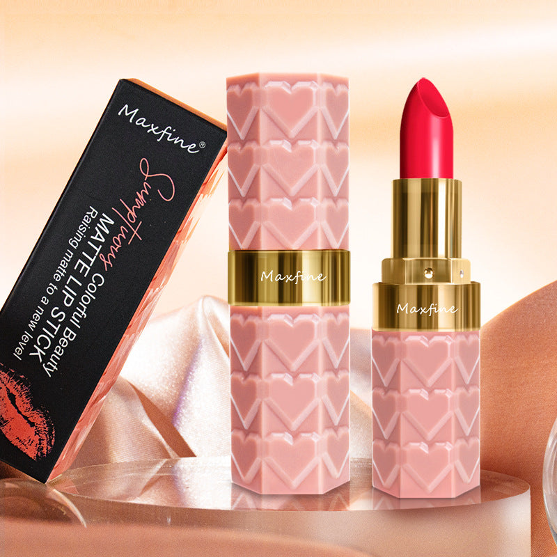18-color lipstick set with matte non-stick cup that does not fade