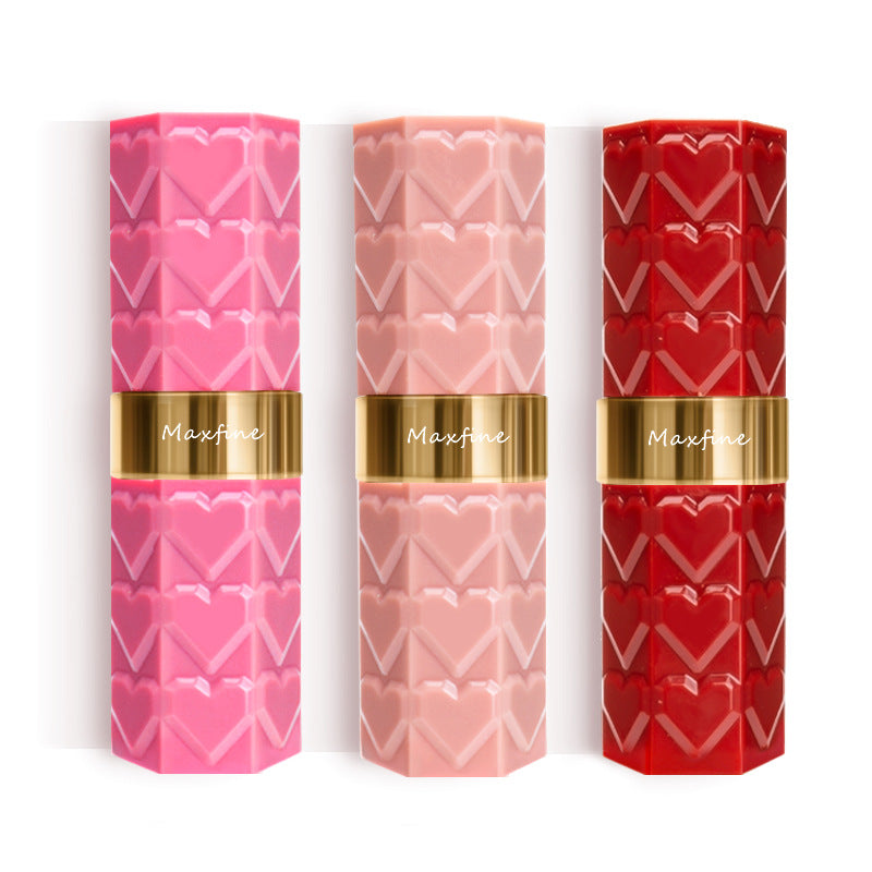 18-color lipstick set with matte non-stick cup that does not fade