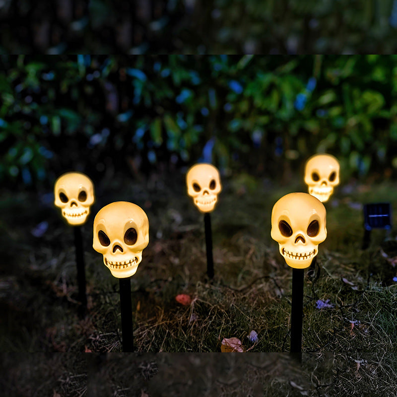 👻🎁6 lampek ogrodowych LED zasilanych energią słoneczną na Halloween