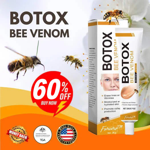 HOOMWELL™Botox Bee Venom Krem do usuwania zmarszczek