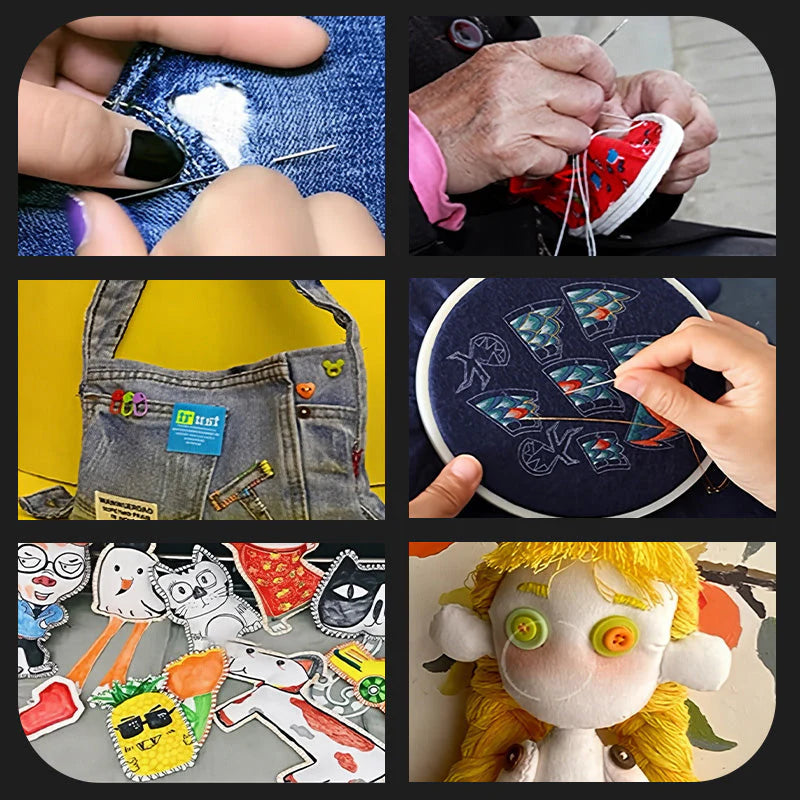 🧵 Zestaw Narzędzi Krawieckich 37 sztuk