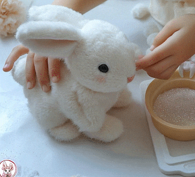 🐇Króliczek – moja realistyczna zabawka w kształcie króliczka
