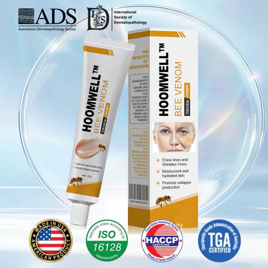 HOOMWELL™Botox Bee Venom Krem do usuwania zmarszczek
