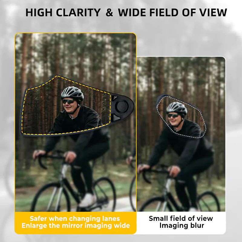 Lustro na kierownicę roweru z regulacją 360°