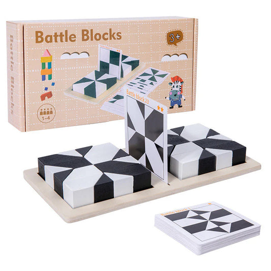 🎁🎅🧩 CZARNO-BIAŁE PUZZLE MONTESSORI | | 3-8 lat | Rozwój logiki przestrzennej