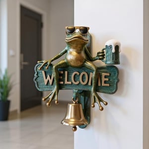 🐸Dzwonek Chill Frog WELCOME