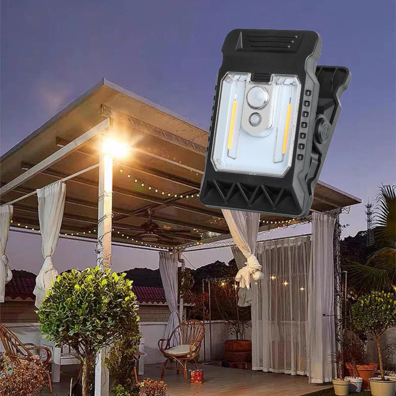 🌿 Lampa solarna z klipsem i czujnikiem ruchu – 🔥Kup 2 teraz i otrzymaj 1 gratis! Idealna do ogrodów, balkonów i tarasów! 🏡✨