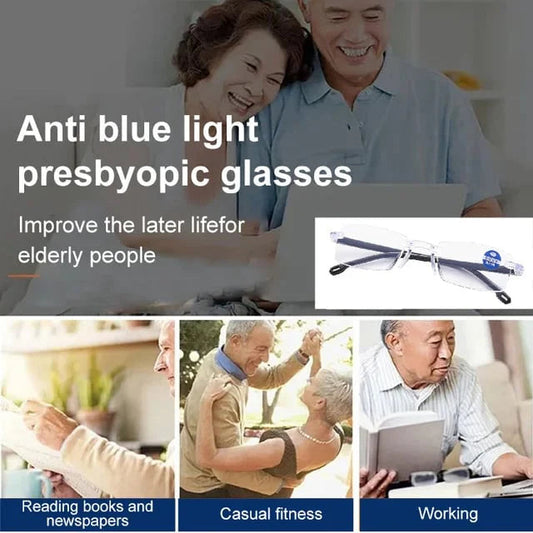 🔥1+1 gratis🔍👀 Oster vid na blizu in daleč | Očala za branje z avtomatskim ostrenjem👓