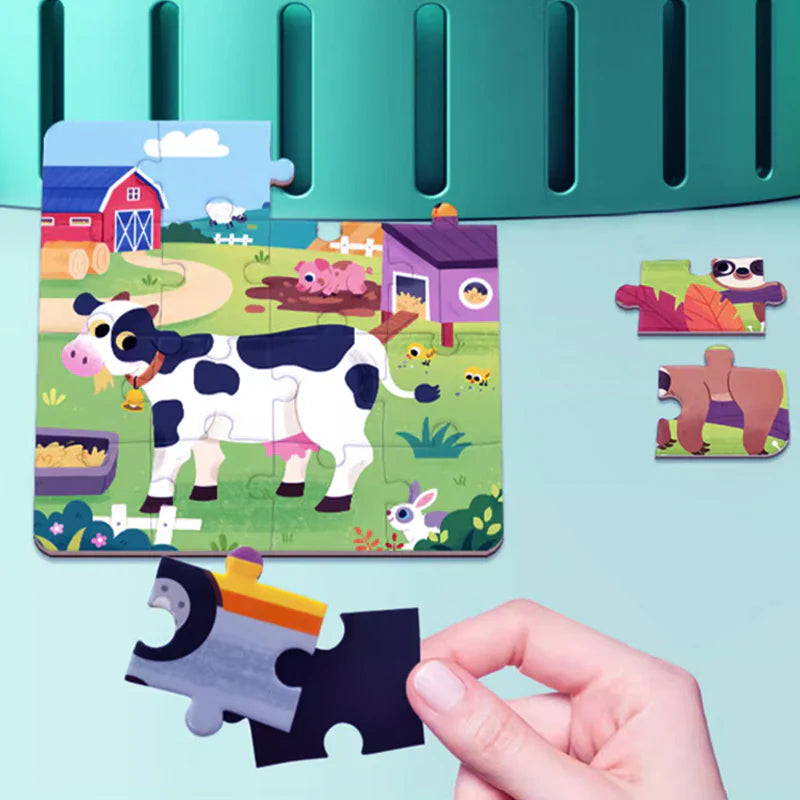 Puzzle magnetyczne dla dzieci