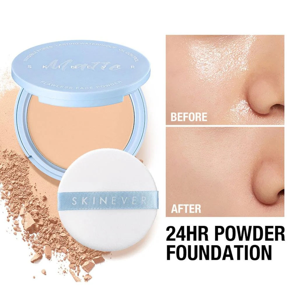 Matowy puder w kompakcie