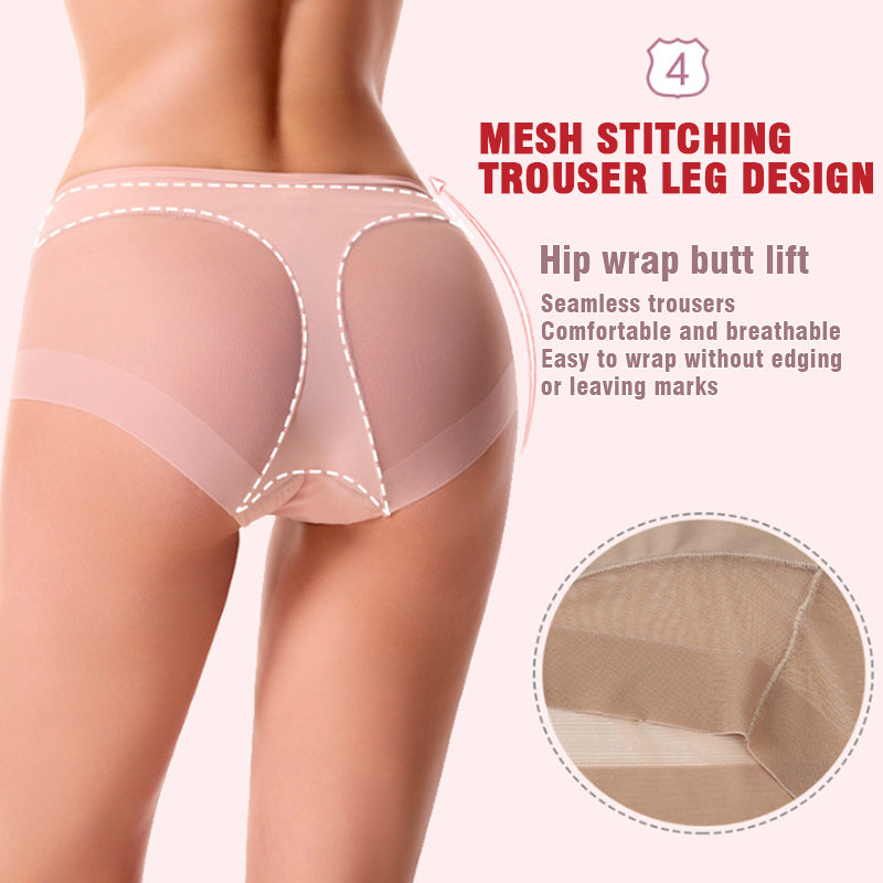 💞Kup 2 i otrzymaj 1 za darmo🔥Bezszwowe majtki modelujące Ice Silk z wysoką talią