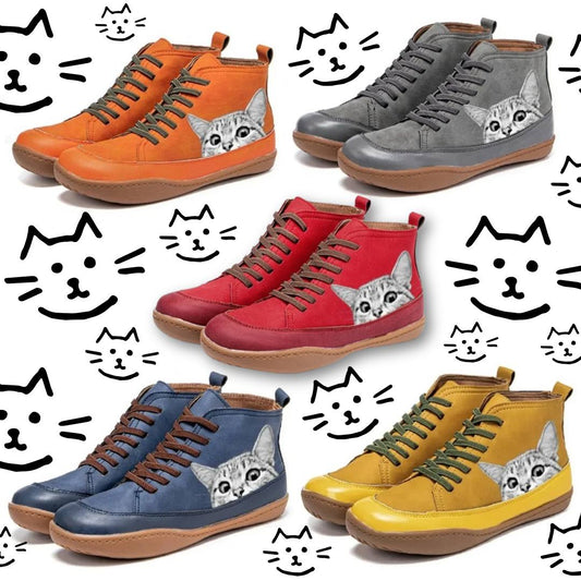 Ortopedyczne buty dla kotów😺 - Stopy w chmurach