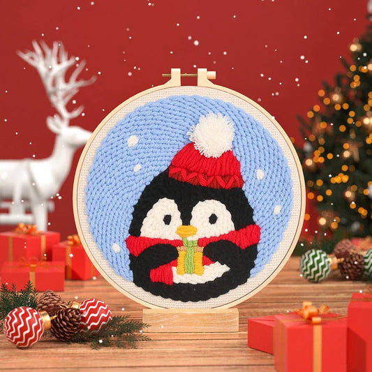 🎄 Wstępna promocja świąteczna – świąteczny zestaw do haftowania🎁🎅