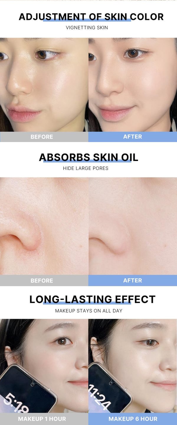 【Kup 1, a 1 dostaniesz gratis】Puder w proszku do utrwalania makijażu