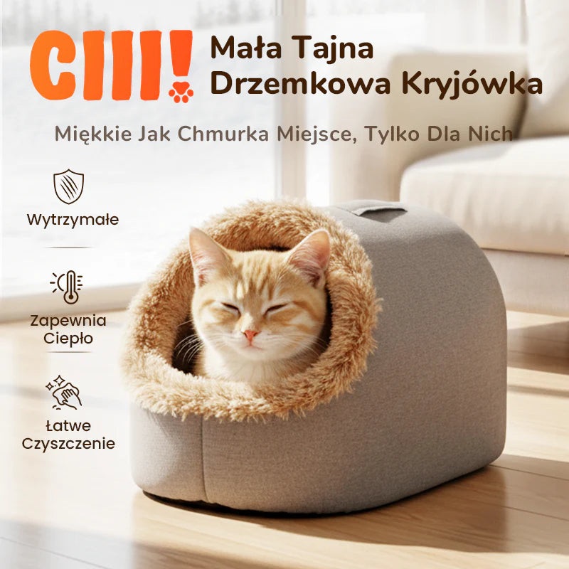 š„Wyprzedażš¾Zimowe legowisko dla zwierzÄ
t domowychšš
