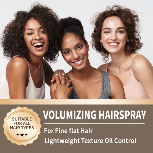 Curly hair styling spray styling product