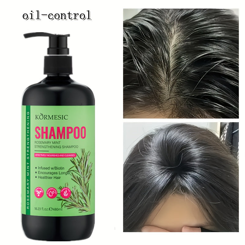 (🔥Kup 1, a 1 dostaniesz gratis🔥)Szampon rozmarynowo-miętowy