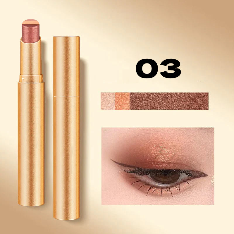 Stik senčila za oči3 v 1 z učinkom sijaja
