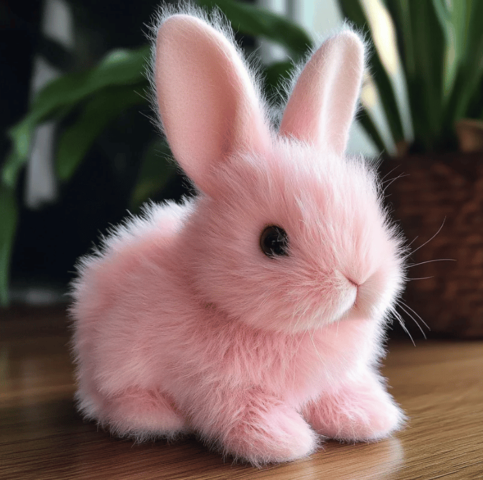 🐇Króliczek – moja realistyczna zabawka w kształcie króliczka