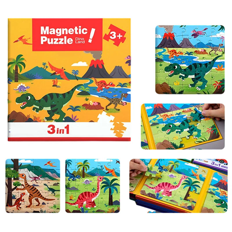 Puzzle magnetyczne dla dzieci