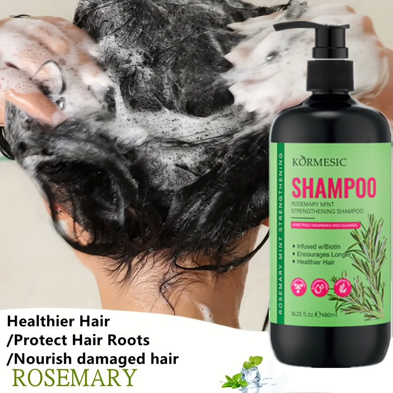 (🔥Kup 1, a 1 dostaniesz gratis🔥)Szampon rozmarynowo-miętowy