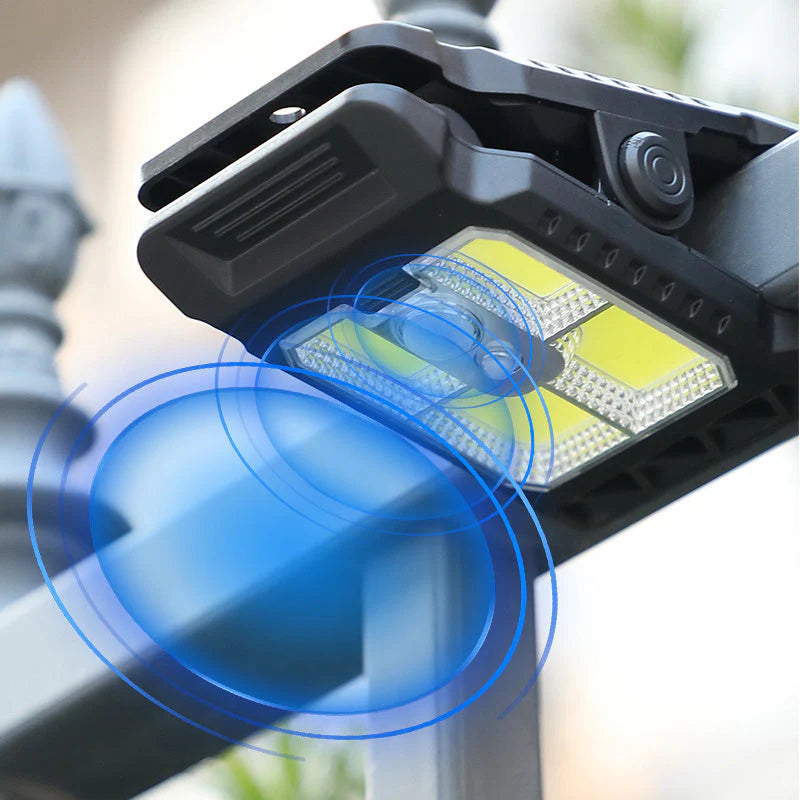 🌿 Lampa solarna z klipsem i czujnikiem ruchu – 🔥Kup 2 teraz i otrzymaj 1 gratis! Idealna do ogrodów, balkonów i tarasów! 🏡✨