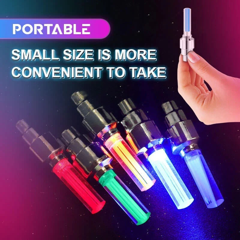 🌈 Wodoodporne światła rowerowe LED【✨ Kup 1, a 3 dostaniesz gratis】