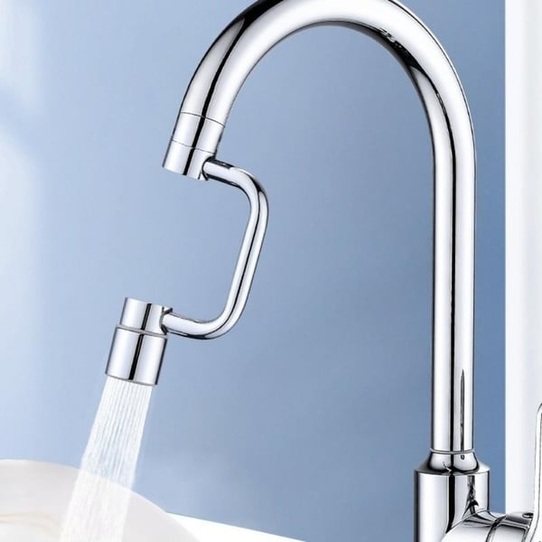 🚰Uniwersalny kran zlewozmywakowy✨Przedłużka perlatora obrotowego o 1440°