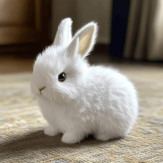 🐇Króliczek – moja realistyczna zabawka w kształcie króliczka