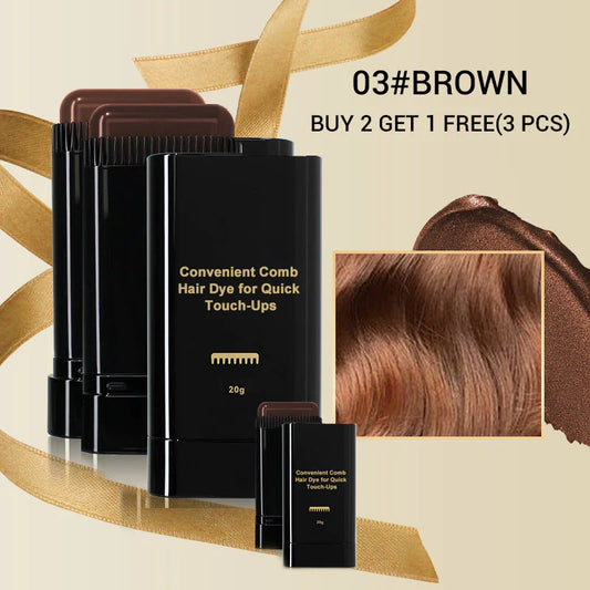 Bezpieczna i wygodna farba do włosów w formie grzebienia【🔥Kup 1, otrzymaj 1 gratis】