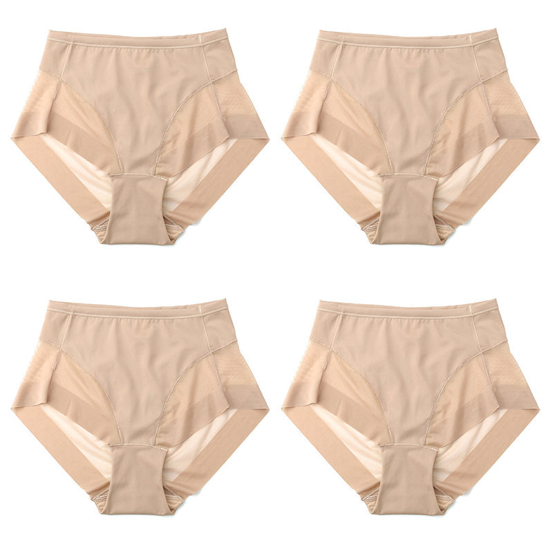 💞Kup 2 i otrzymaj 1 za darmo🔥Bezszwowe majtki modelujące Ice Silk z wysoką talią