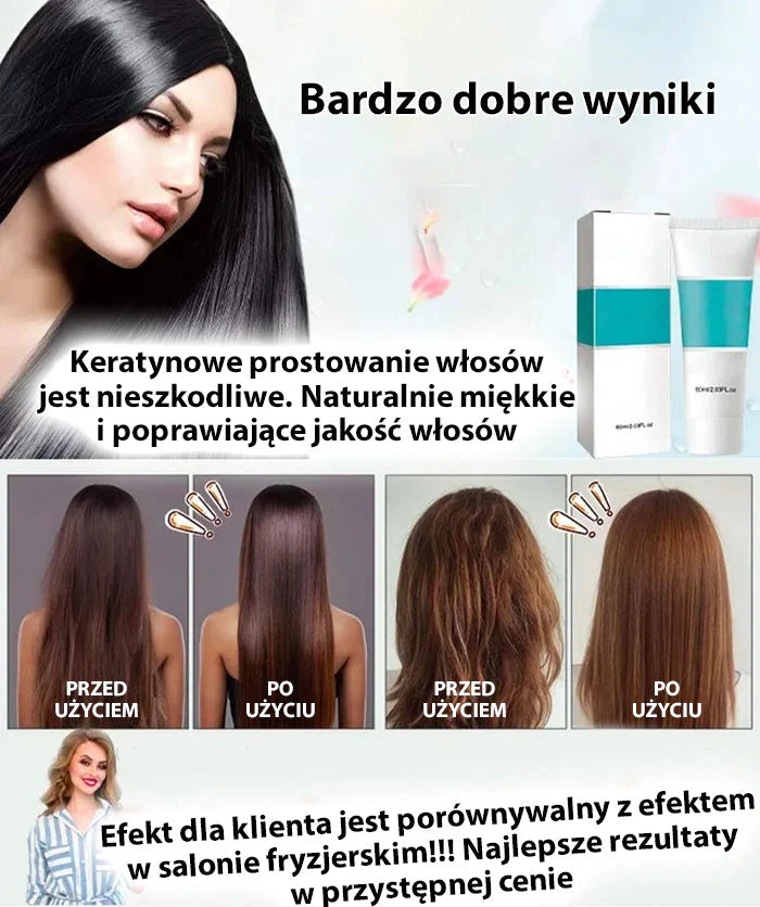 💥💥Keratynowy krem do prostowania włosów