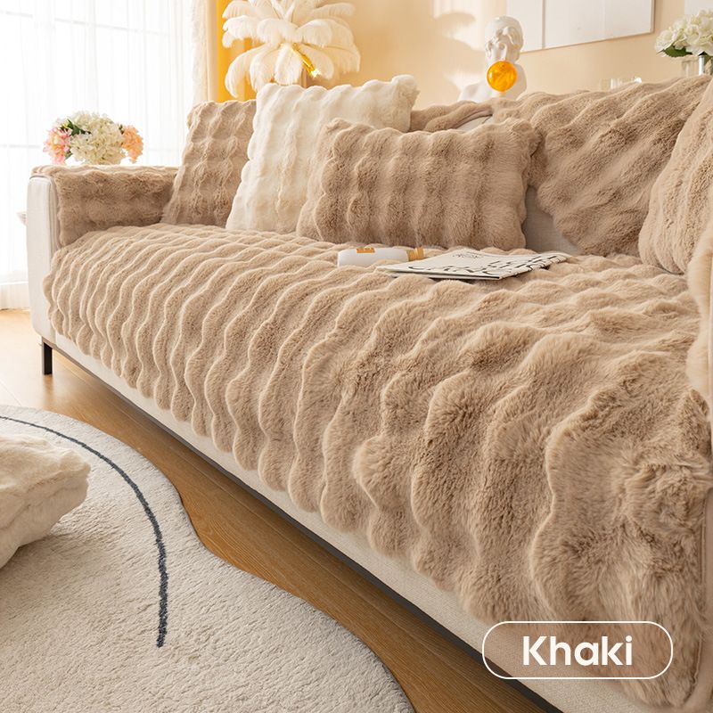 🛋️☁️ Pokrowiec na sofę z grubego pluszu króliczego❄️