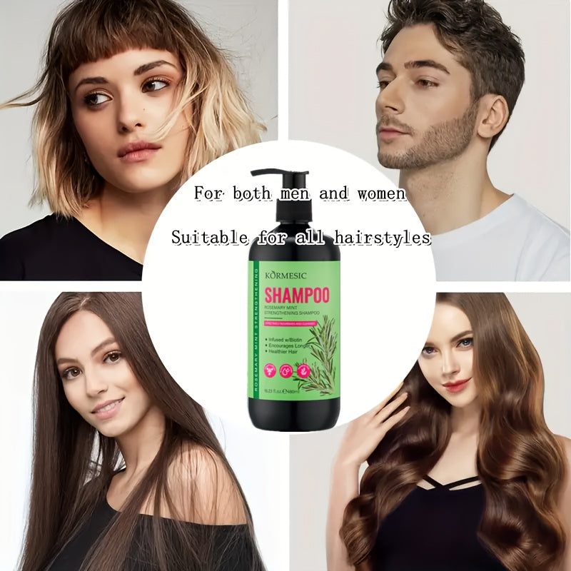 (🔥Kup 1, a 1 dostaniesz gratis🔥)Szampon rozmarynowo-miętowy