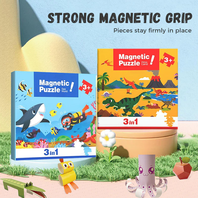 Puzzle magnetyczne dla dzieci