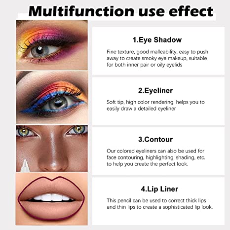 Długotrwały wodoodporny eyeliner w pisaku, modny kosmetyk do makijażu oczu