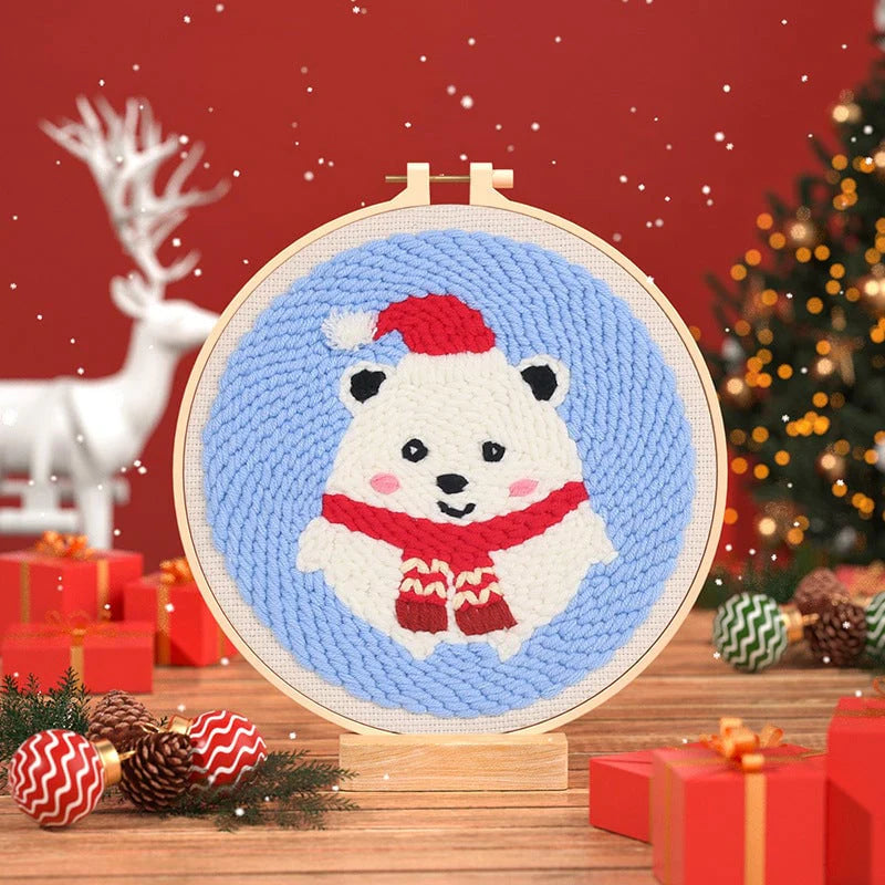 🎄 Wstępna promocja świąteczna – świąteczny zestaw do haftowania🎁🎅
