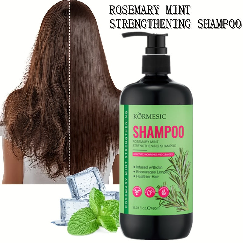 (🔥Kup 1, a 1 dostaniesz gratis🔥)Szampon rozmarynowo-miętowy