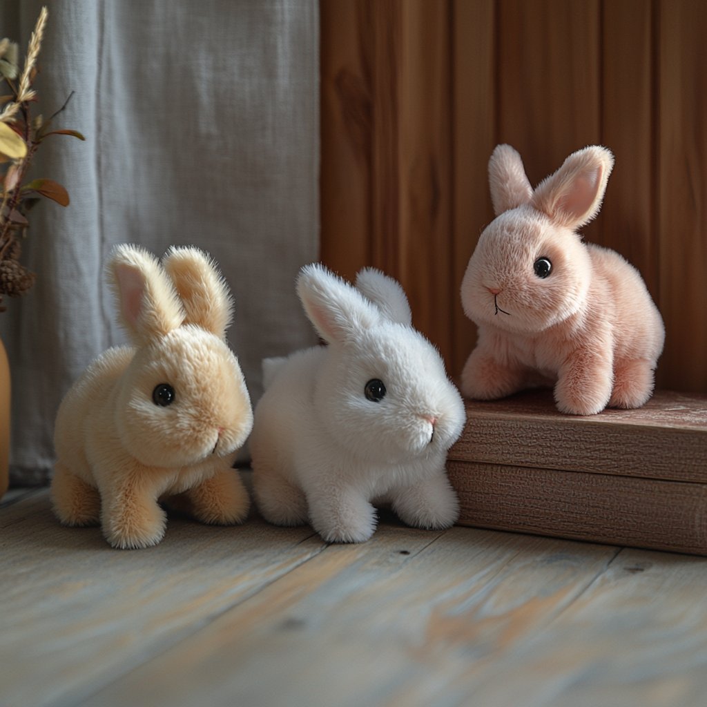 🐇Króliczek – moja realistyczna zabawka w kształcie króliczka
