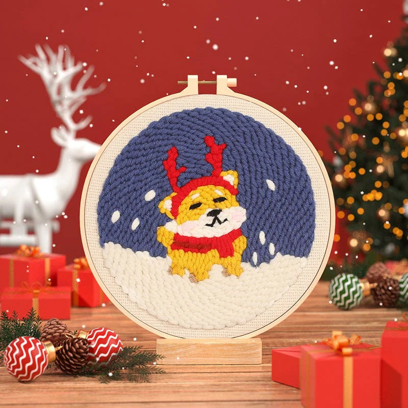 🎄 Wstępna promocja świąteczna – świąteczny zestaw do haftowania🎁🎅