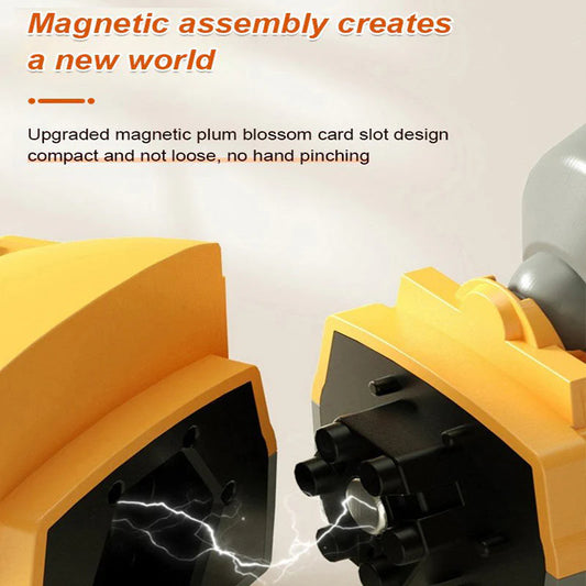 ✨✨2025 Nowe gry logiczne z pojazdami inżynieryjnymi z transformatorem magnetycznym