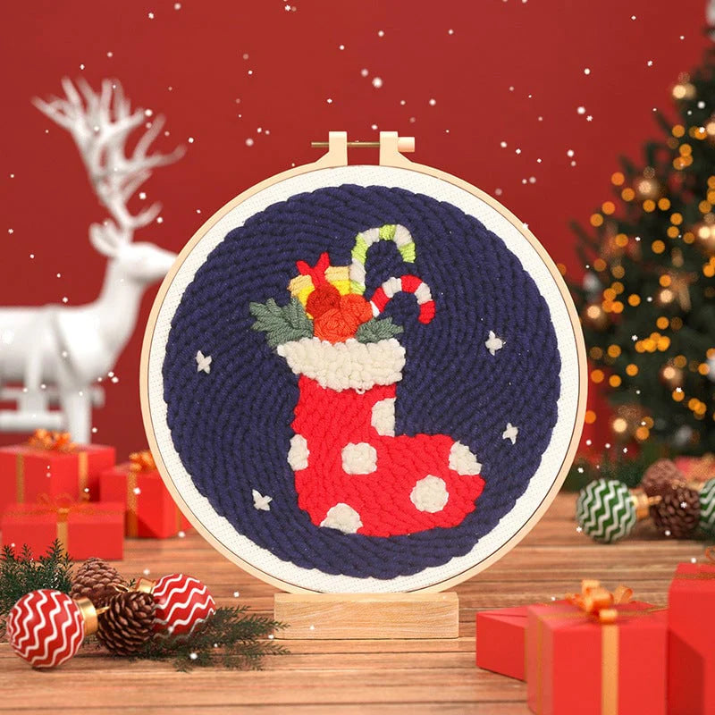 🎄 Wstępna promocja świąteczna – świąteczny zestaw do haftowania🎁🎅