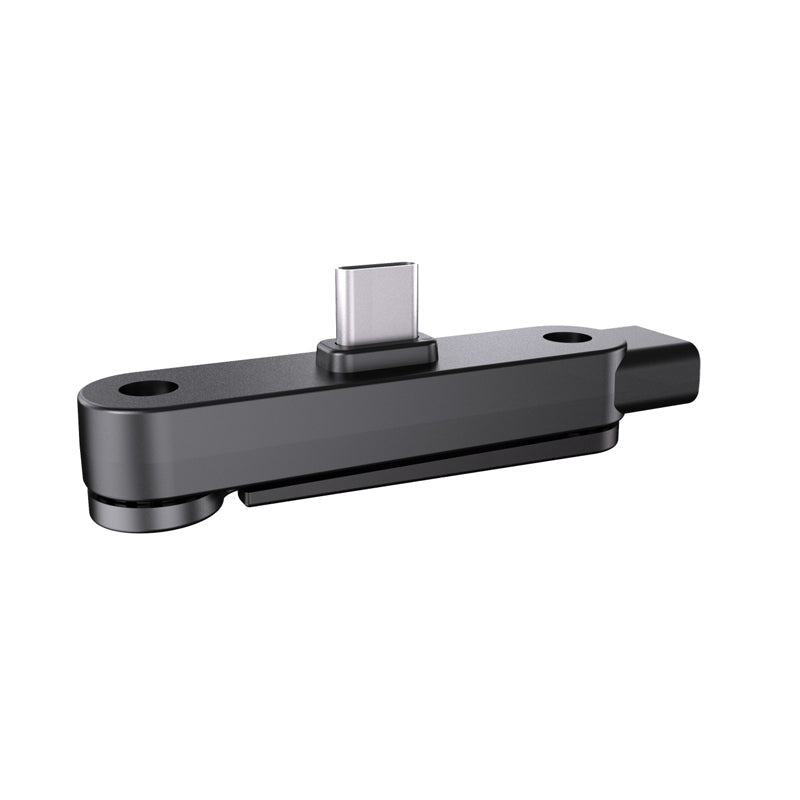 Adapter za hitro polnjenje z držalom za mobilni telefon, ki se lahko zasuka za 360°