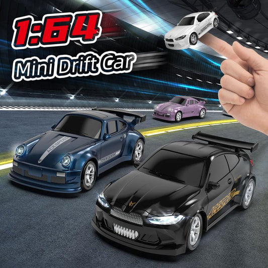 1/64 Miniaturowy samochód zdalnie sterowany RC Drift Car-4WD High Speed