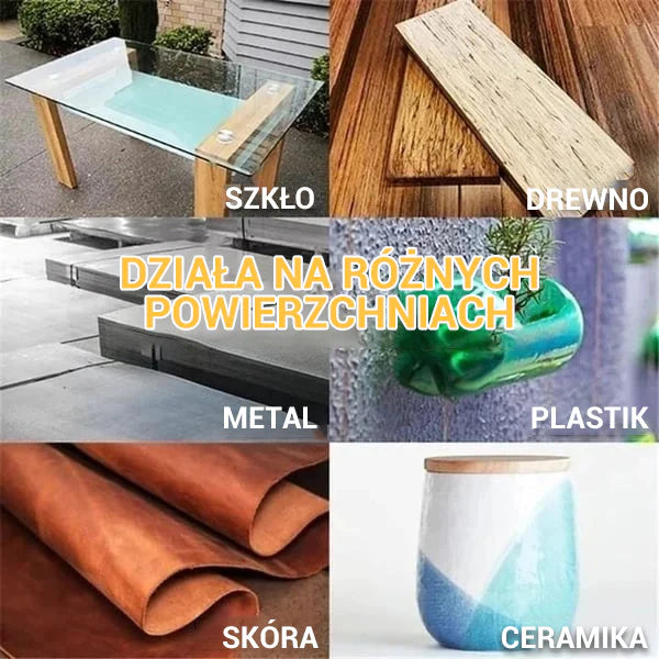 🧼 Uniwersalne kleje o wysokiej wytrzymałości
