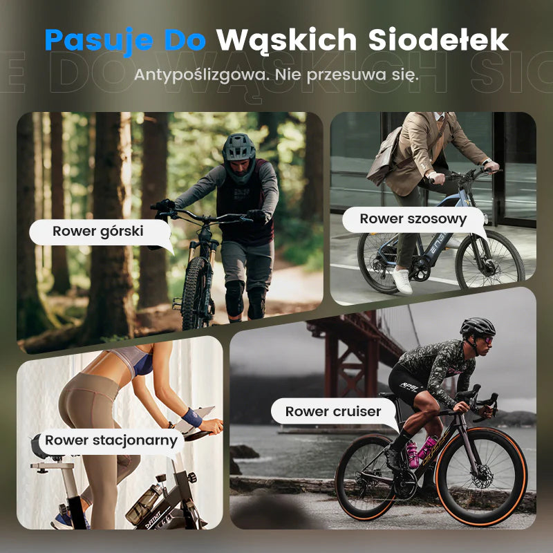 🔥Wysoce sprężysta siodełko rowerowe🚴