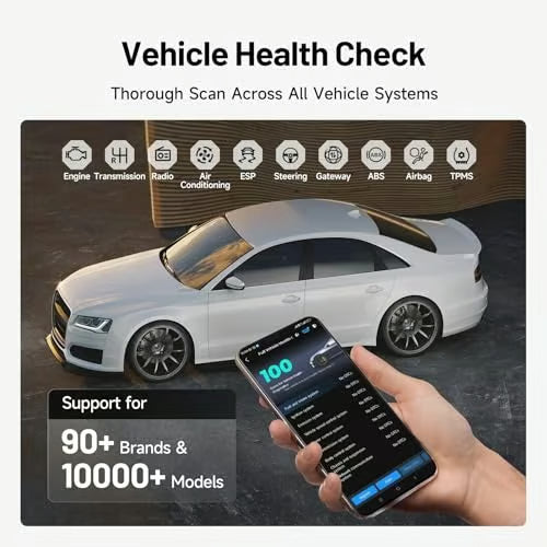 Vehicle Health Check A diagnostic tool for all systems on iOS and Android