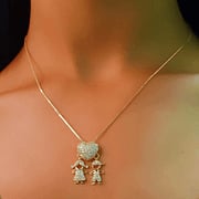 💖Miłość i moje dzieci. - Naszyjnik z wyrazem miłości matki🎁