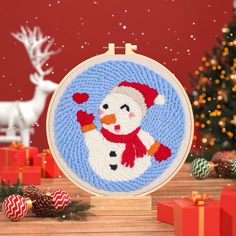 🎄 Wstępna promocja świąteczna – świąteczny zestaw do haftowania🎁🎅